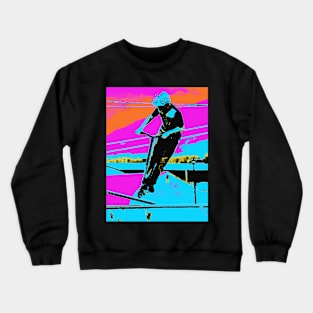 Jump Start - Scooter Rider Crewneck Sweatshirt